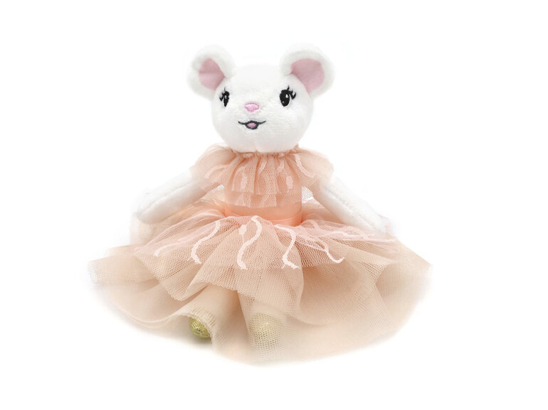 Claris the Mouse Plush Toy Parisian Peach Mini 20cm