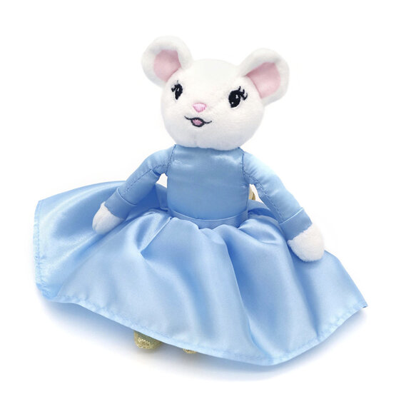 Claris the Mouse Plush Toy Tres Belle Blue Mini 20cm