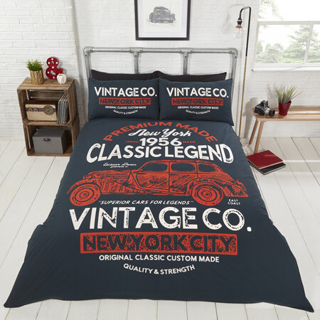 Classic Legend Reversible King Duvet Cover Set