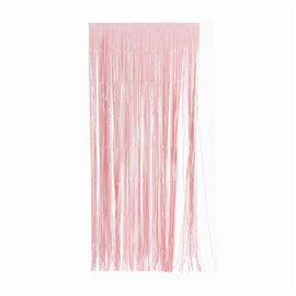Classic pink foil curtain