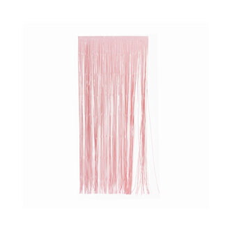 Classic pink foil curtain