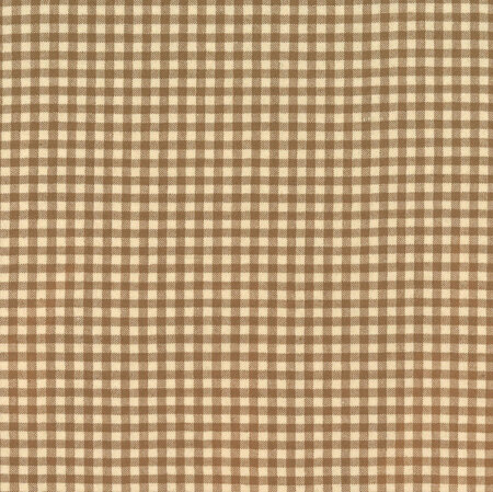 Classic Plaids Blue and Tan Check Tan W2109-Tan