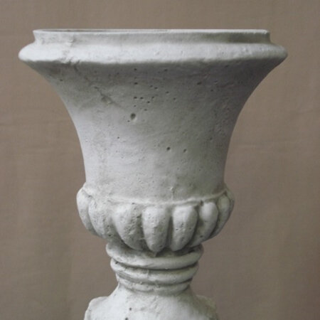 Classic Urn small Grey white wash CO449