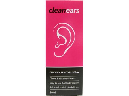 CLEAN EARS Ear Wax Removal Spr 30ml