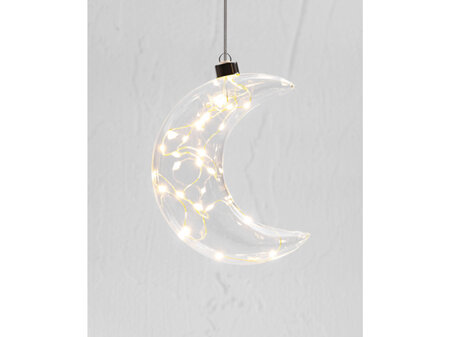 Clear Crescent Moon Hanging