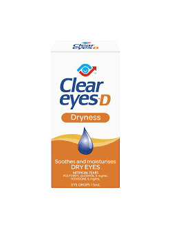 Clear Eyes Dryness Eye Drops 15ml