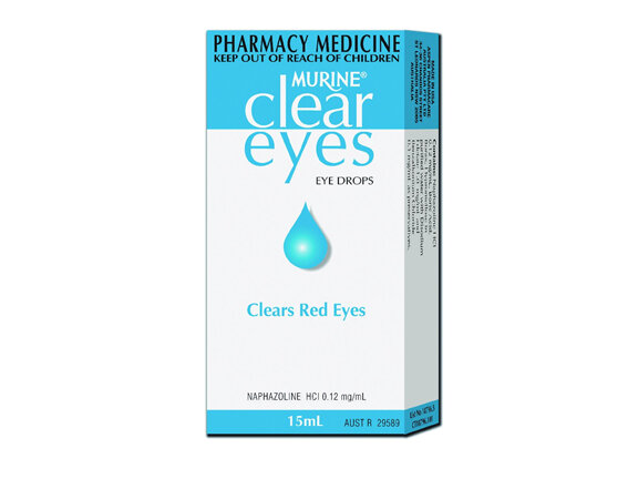 Clear Eyes Red Eye Drops 15ml