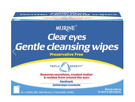 Clear Eyes Wipes 30pk