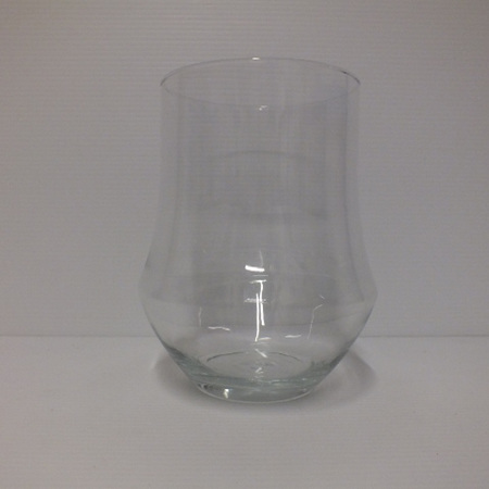 Clear Glass vase G3872