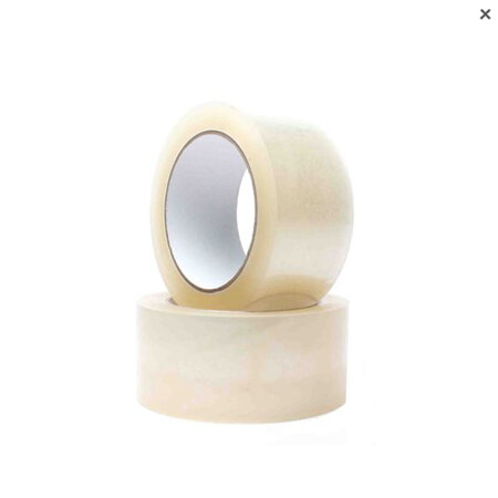 Clear packing tape - 48mm x 100m x 1 roll