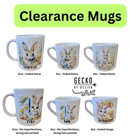 Clearance Easter Mugs
