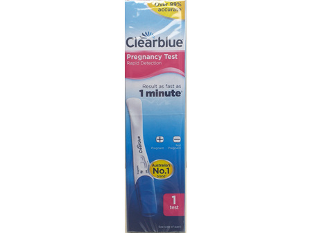 CLEARBLUE 1 Min Pregnancy Rapid Test 1