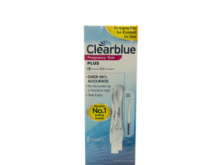 Clearblue Plus Pregnancy Test 2-Pack