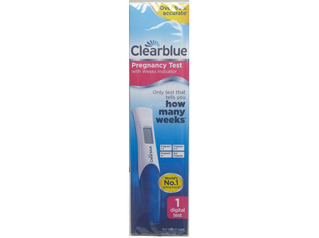 Clearblue Pregnancy Test With Weeks Indicator digital 1 test