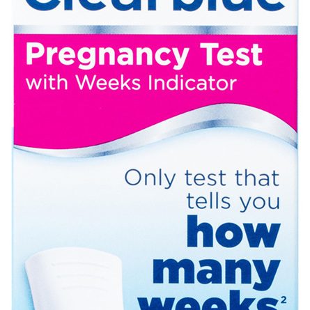 Clearblue Pregnancy Test with Weeks Indicator, Kit Of 1 Digital Test