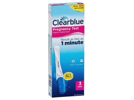 CLEARBLUE Pregnancy Test x3