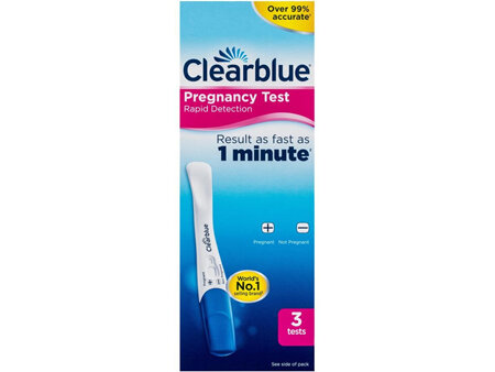 Clearblue Visual Pregnancy Test 3pk
