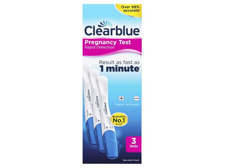 CLEARBLUE Visual Rap Det Preg Tst3pk