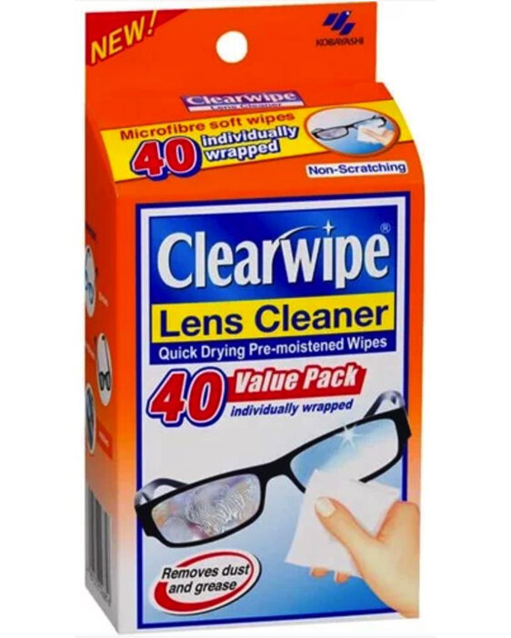 CLEARWIPE LENS CLEANER 40S
