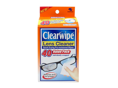 CLEARWIPE Lens Cleaner Value Pack 40s