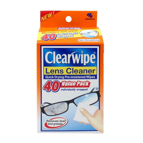 CLEARWIPE Lens Cleaner Value Pack 40s