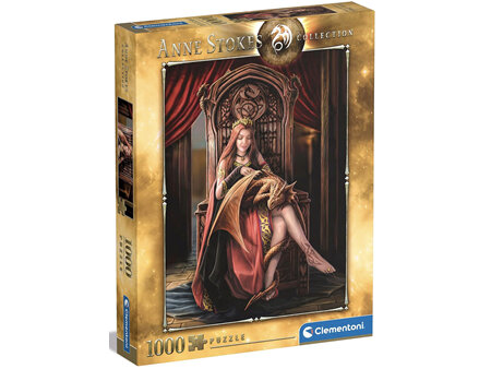 Clementoni 1000 Piece Jigsaw Puzzle  Anne Stokes, Friends Forever