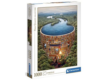 Clementoni 1000 Piece Jigsaw Puzzle: Bibliodame