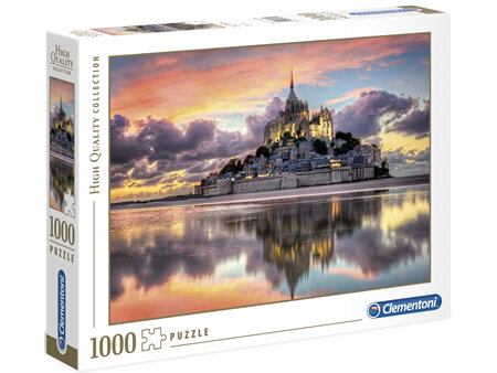 Clementoni 1000 Piece Jigsaw Puzzle: Mont Saint Michel