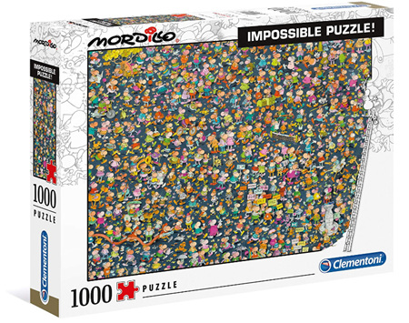 Clementoni 1000 Piece Jigsaw Puzzle: Mordillo - "Impossible Puzzle"
