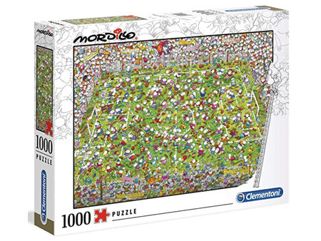 Clementoni 1000 Piece Jigsaw Puzzle: Mordillo - The Match