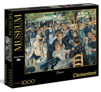 Clementoni 1000 Piece Jigsaw Puzzle: Renoir "Bal du Moulin de la Galette"
