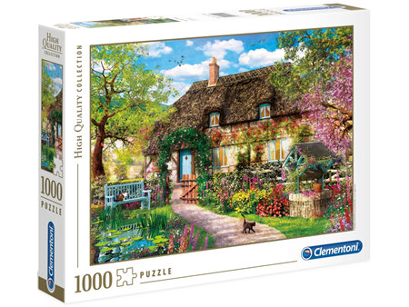 Clementoni 1000 Piece  Jigsaw Puzzle - The Old Cottage