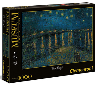 Clementoni 1000 Piece Jigsaw Puzzle: Van Gogh - Starry Night Over The Rhone