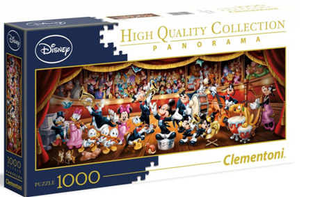 Clementoni 1000  Piece Panorama Jigsaw Puzzle: Disney: Orchestra