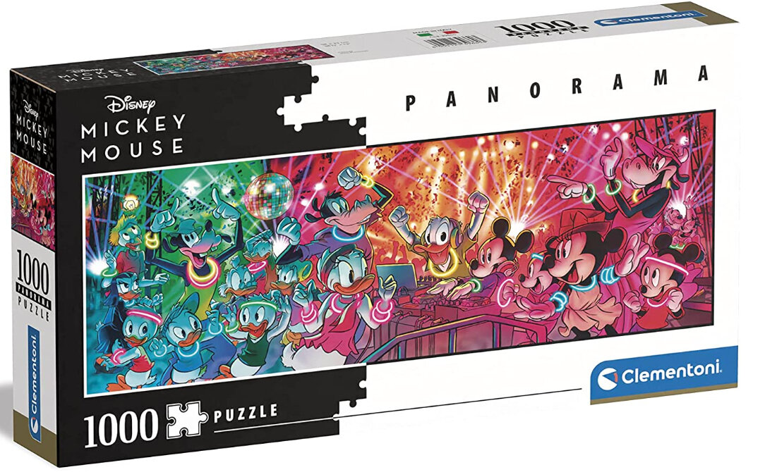 Puzzle Clementoni Panorama 1000 pièces - Disney Disco