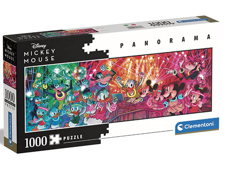 Clementoni 1000  Piece Panorama Jigsaw Puzzle: Disney Disco Panorama