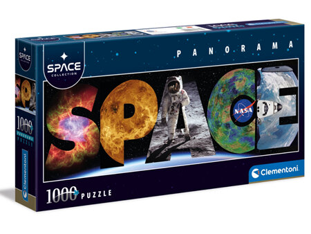 Clementoni 1000 Piece Panorama Jigsaw Puzzle Space Collection