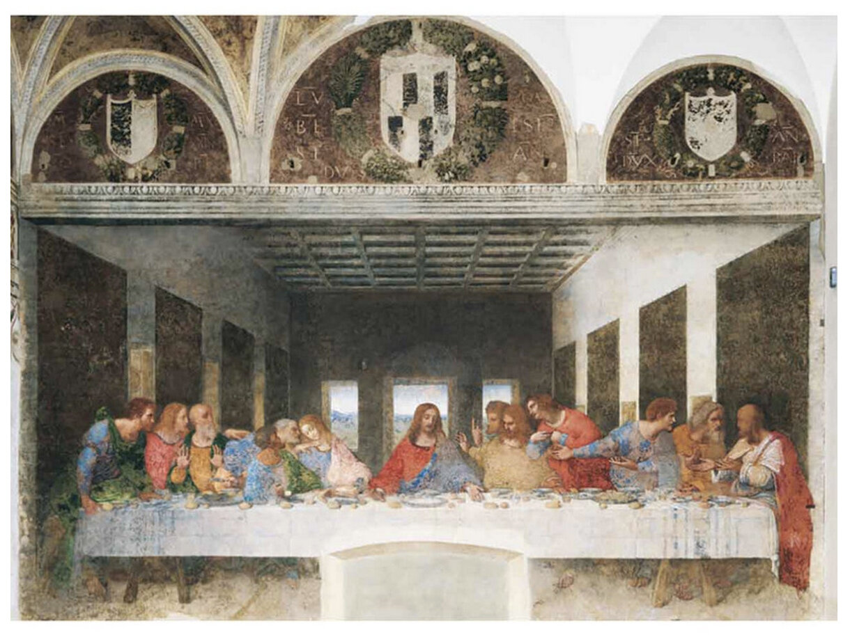 Clementoni 30382465 Leonardo the Last Supper Puzzle, 1000
