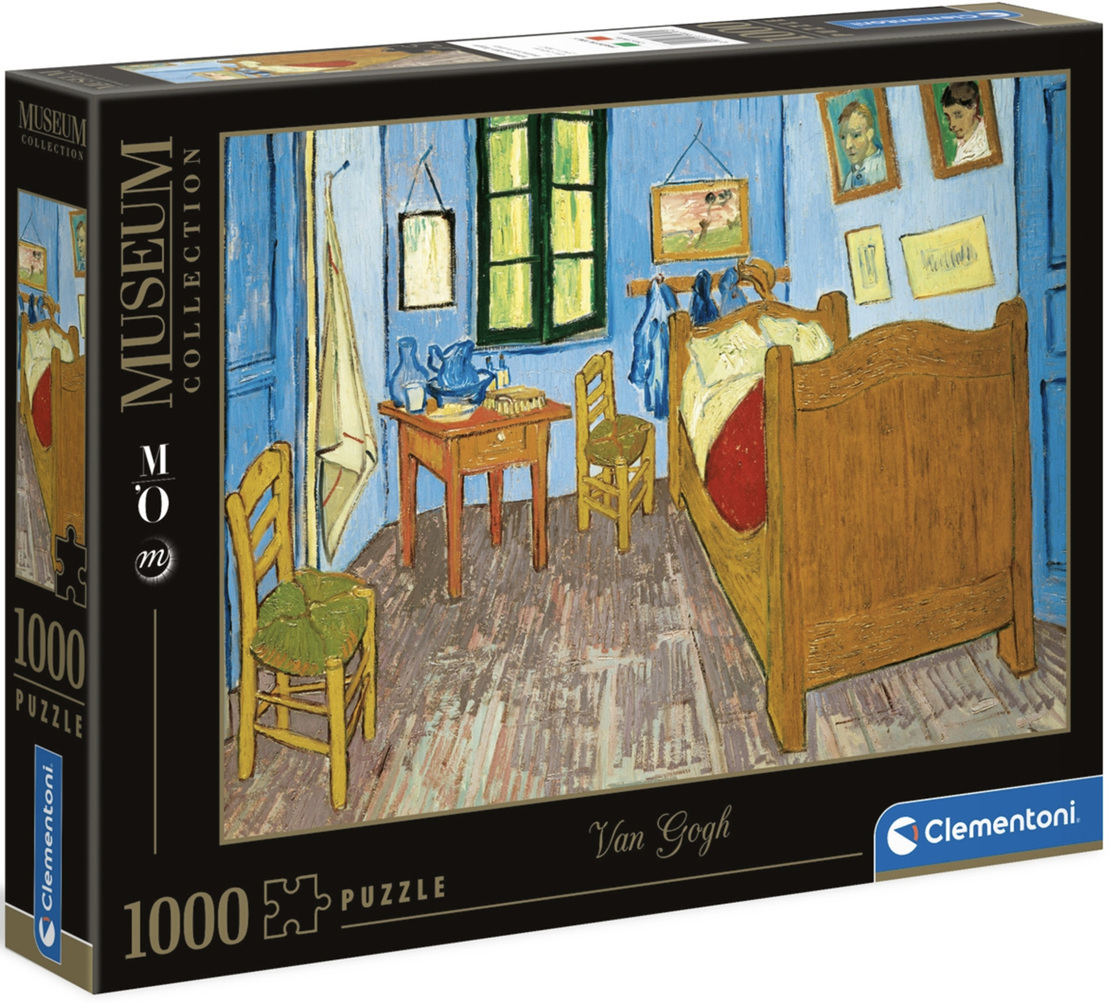 Clementoni 1000 Piece Jigsaw Puzzle: Van Gogh - Bedroom At Arles