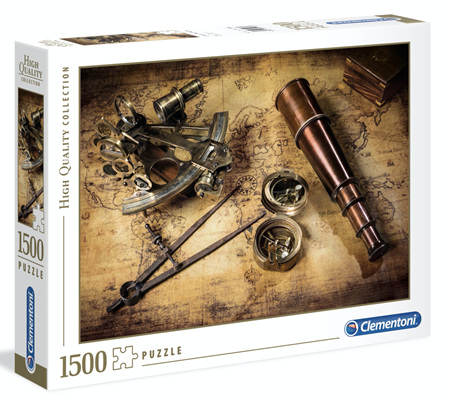Clementoni 1500 Piece Jigsaw Puzzle: Course to The Treasure