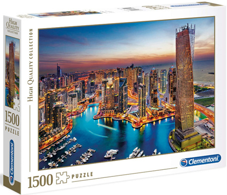 Clementoni 1500  Piece Jigsaw Puzzle: Dubai Marina