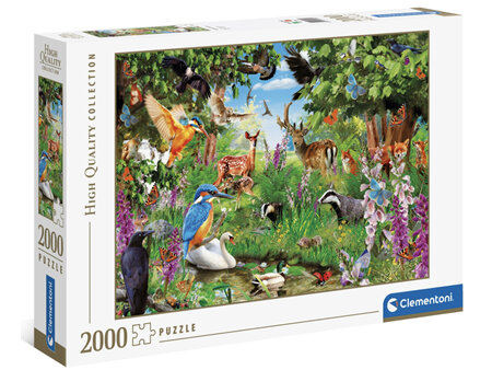 Clementoni 2000 Piece Jigsaw Puzzle: Fantastic Forest