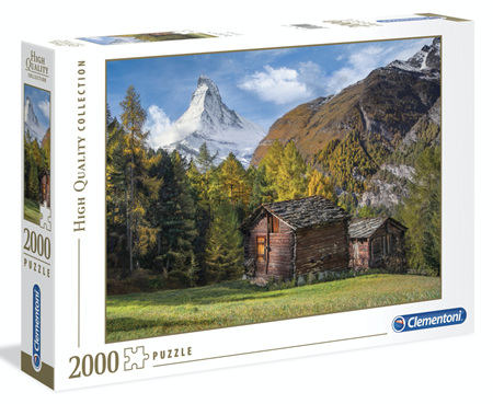 Clementoni 2000 Piece Jigsaw Puzzle: Fascination with The Matterhorn