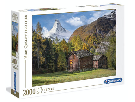 Clementoni 2000 Piece Jigsaw Puzzle: Fascination with The Matterhorn