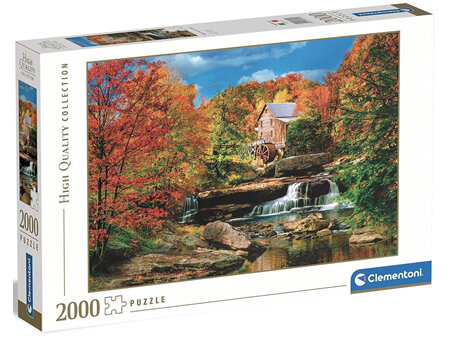 Clementoni 2000 Piece Jigsaw Puzzle  Glade Creek Grist Mill
