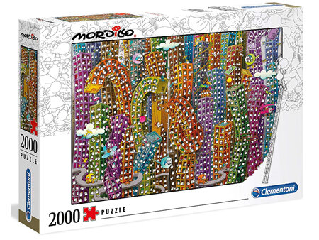 Clementoni 2000 Piece Jigsaw Puzzle: Mordillo - The Jungle