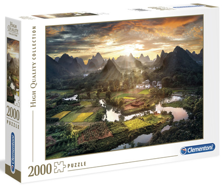 Clementoni 2000 Piece Jigsaw Puzzle: View Of China