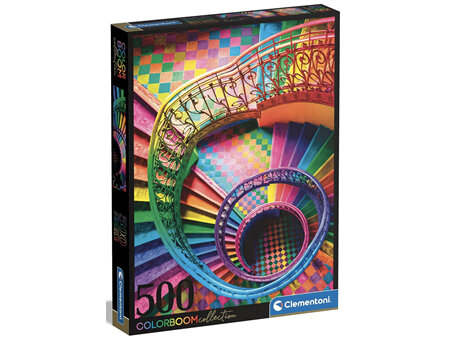 Clementoni 500 Piece Jigsaw Puzzle  Colour Bloom Stairs