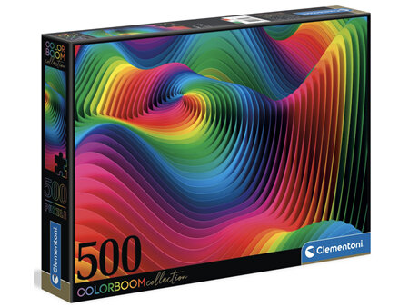 Clementoni 500 Piece Jigsaw Puzzle: Colour Bloom - Waves