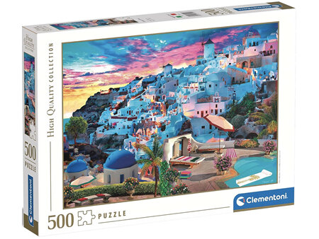Clementoni 500 Piece Jigsaw Puzzle  Greece View